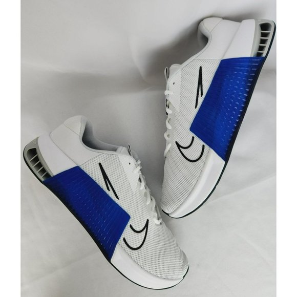 Nike Other - MEN'S NIKE METCON 9 WHITE BLUE BLACK DZ2617-700 WEIGHTLIFTING GYM